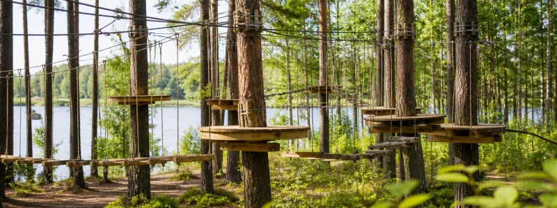 Tree to Tree в Озерках