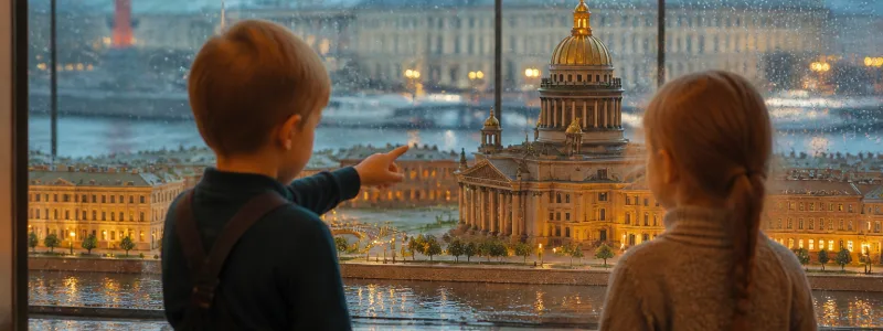 Куда с детьми в Санкт-Петербурге в дождь