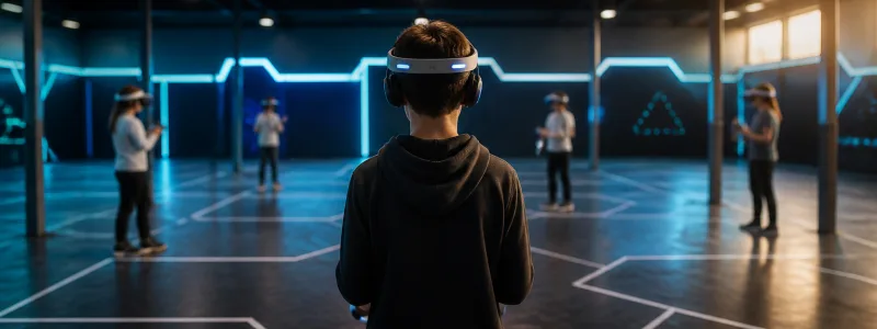 VR-арена и парк с подростком в Екатеринбурге