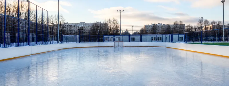 Каток на стадионе ЛЭМЗ